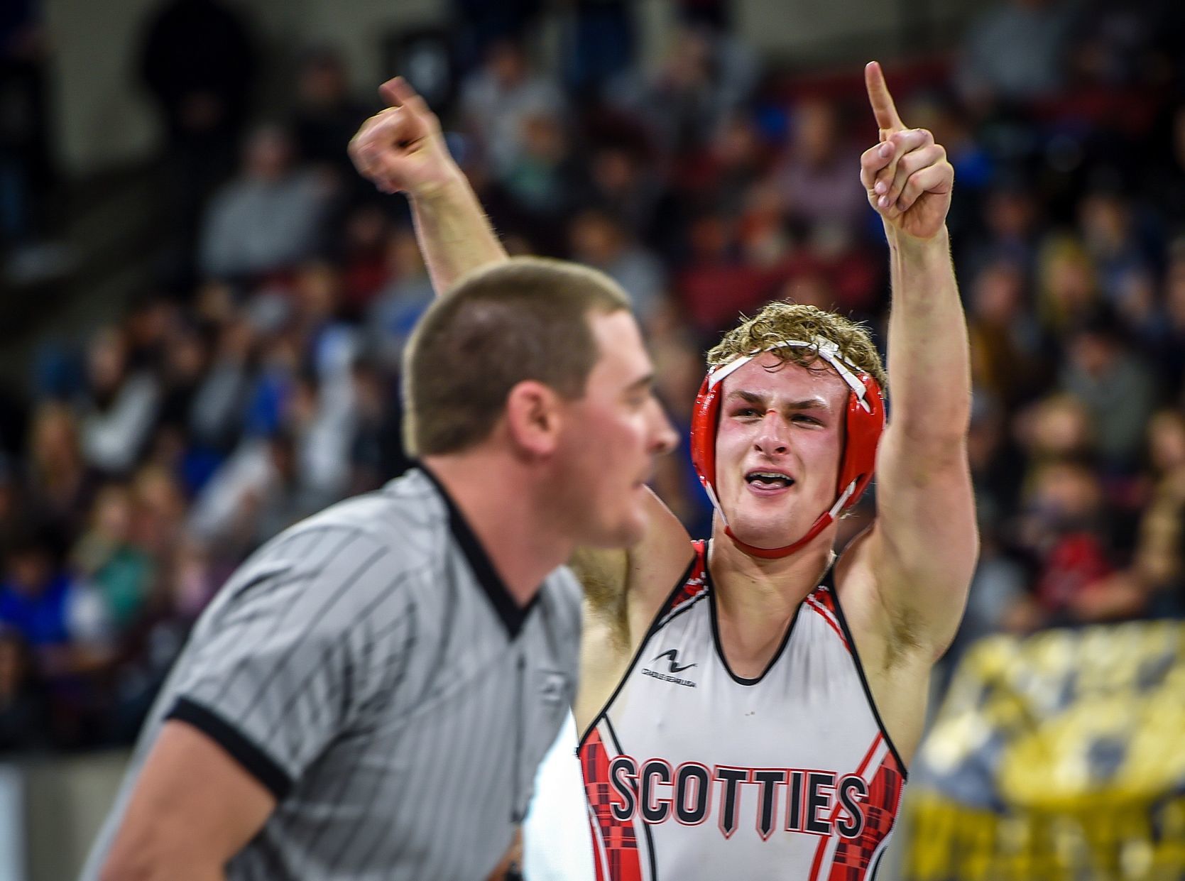 Day two of the wrestling tournament